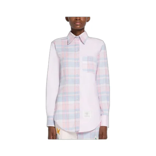 Checked Long-Sleeved Shirt