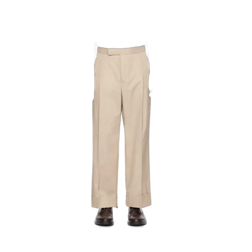 Turn-Up Hem Pants