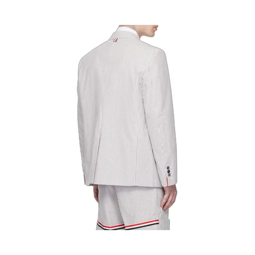 Striped Seersucker Sport Coat