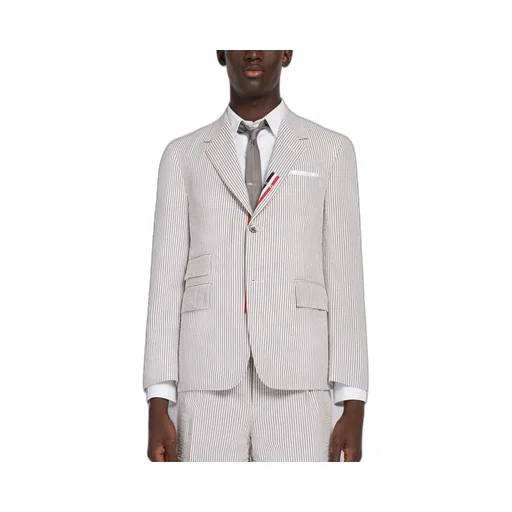 Striped Seersucker Sport Coat