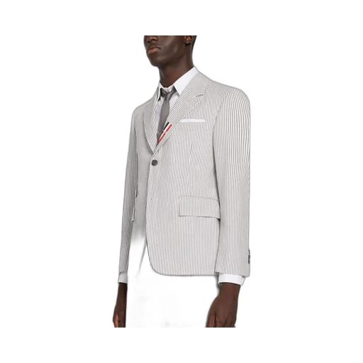 Striped Seersucker Sport Coat
