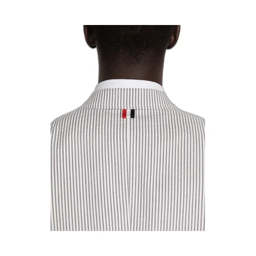 Striped Seersucker Sport Coat