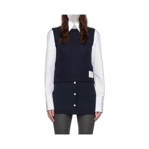 Logo Patch Knitted Top