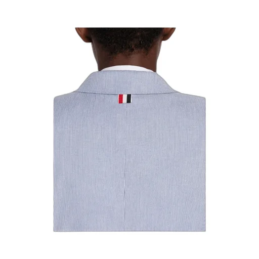 Rwb Striped Single-Breasted Tailored Blazer