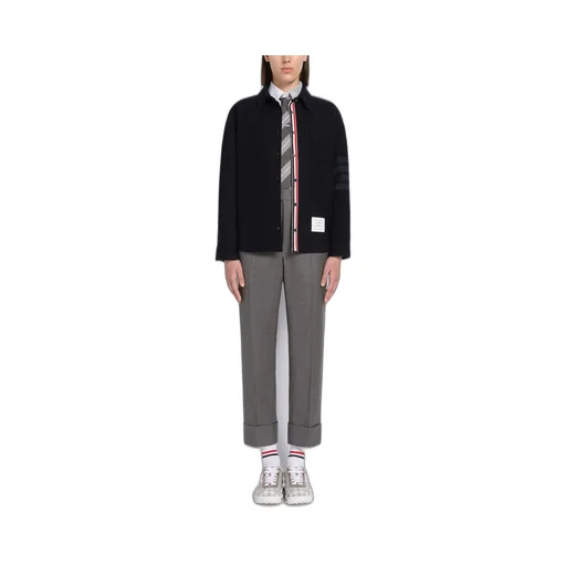 4-Bar Oversized Shirt