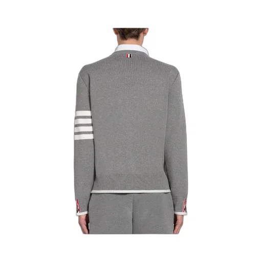 4-Bar Striped Crewneck Jumper