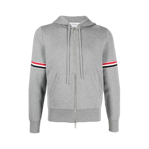 Zip-Up Drawstring Hoodie