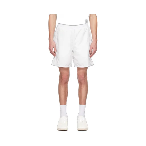 Logo Patch Drawstring Track Shorts