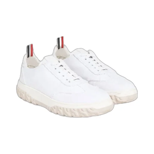 Frayed Edge Low-Top Sneakers