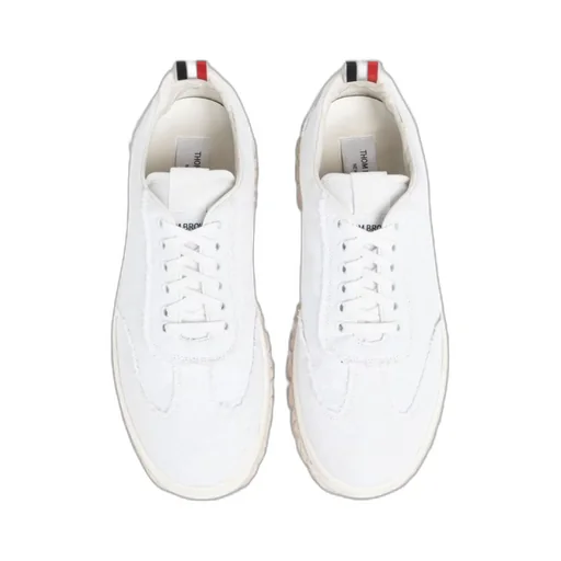 Frayed Edge Low-Top Sneakers