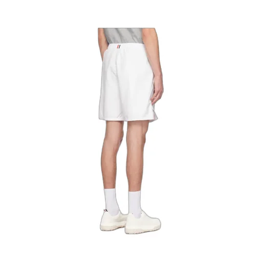 Logo Patch Drawstring Track Shorts
