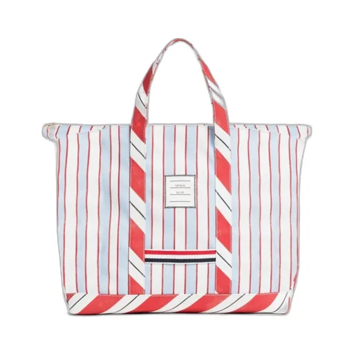 Striped Medium Tool Tote Bag
