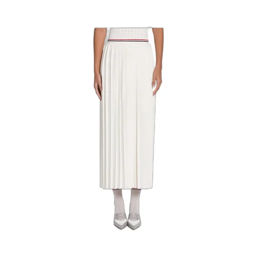 Pleated Midi Skirt