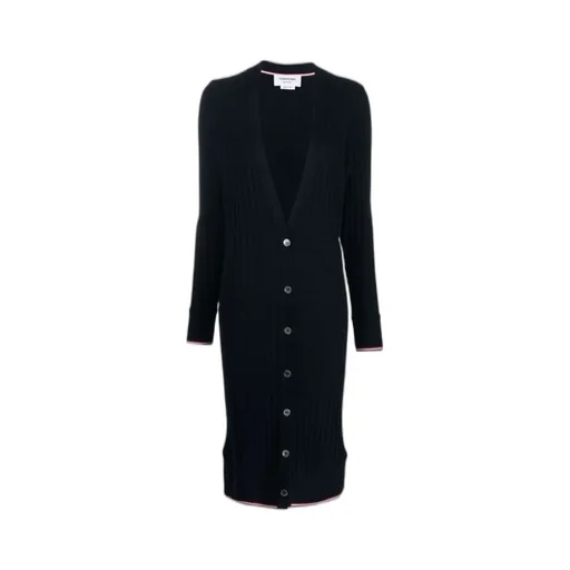 Long Ribbed Cardigan