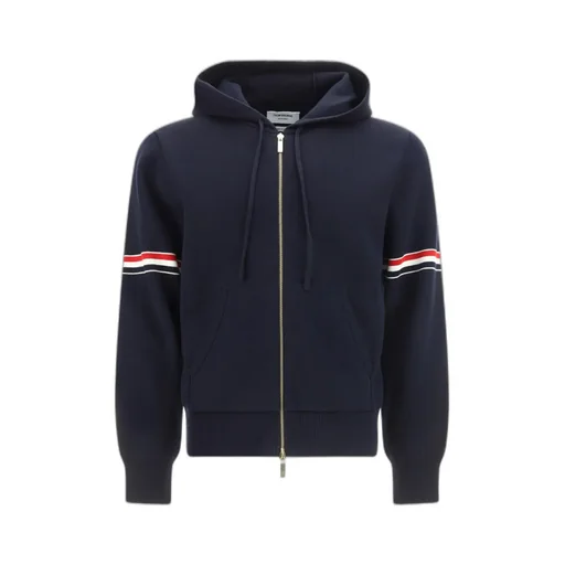 Zip-Up Drawstring Hoodie