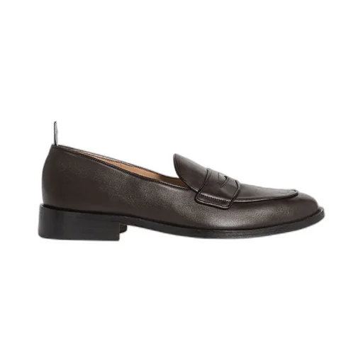 Grosgrain-Loop Trim Loafers