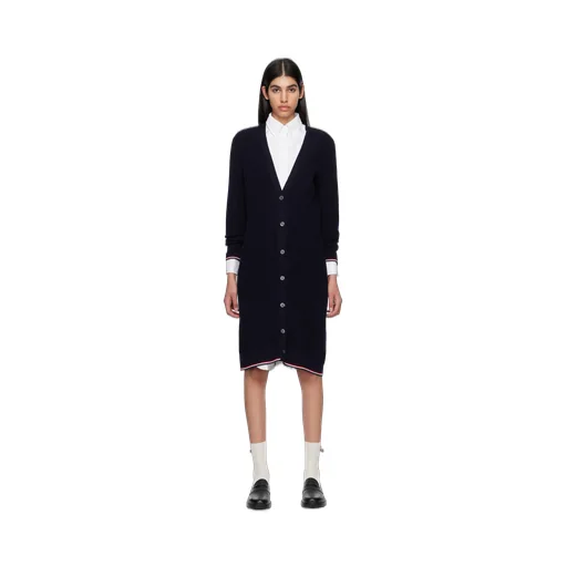 Long Ribbed Cardigan