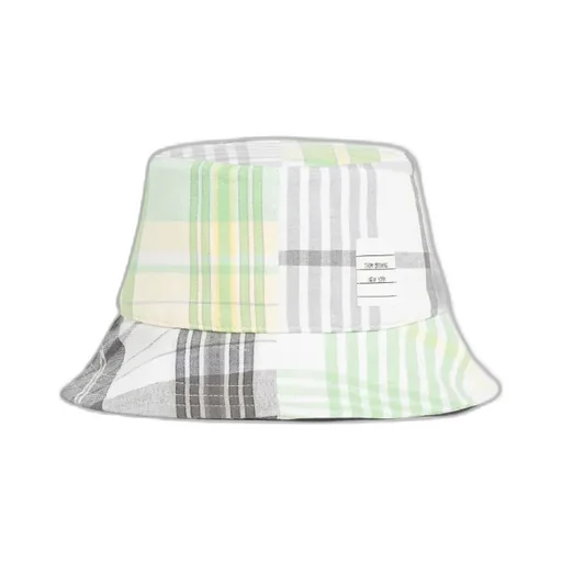 Checked Bucket Hat