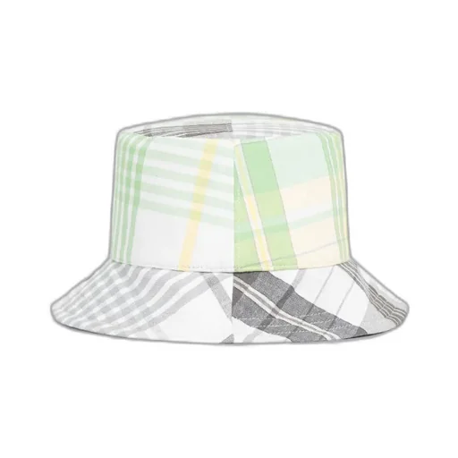 Checked Bucket Hat