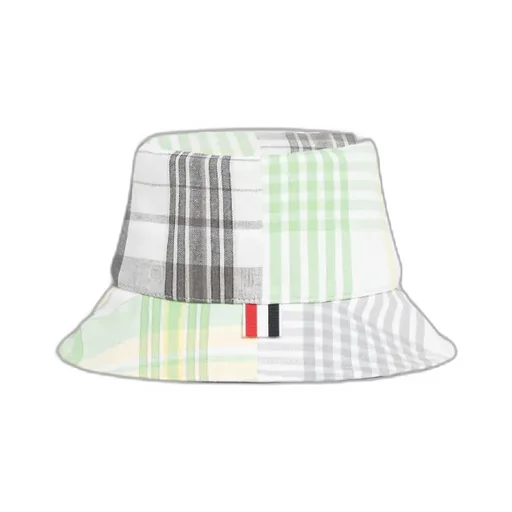 Checked Bucket Hat