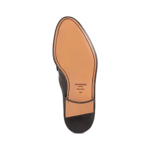 Grosgrain-Loop Trim Loafers