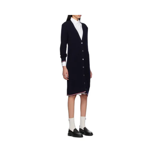 Long Ribbed Cardigan