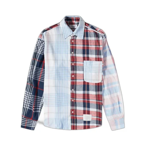 Plaid-Check Long-Sleeve Shirt