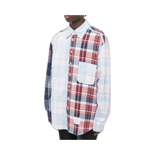Plaid-Check Long-Sleeve Shirt