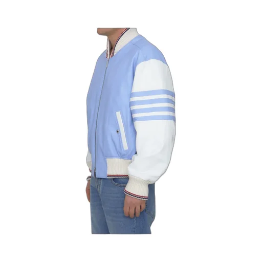4 Bar Stripe Bomber Jacket