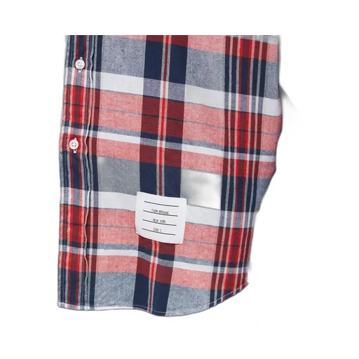 Plaid-Check Long-Sleeve Shirt