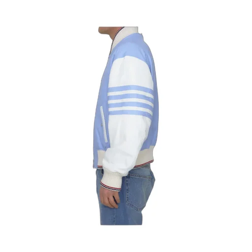 4 Bar Stripe Bomber Jacket