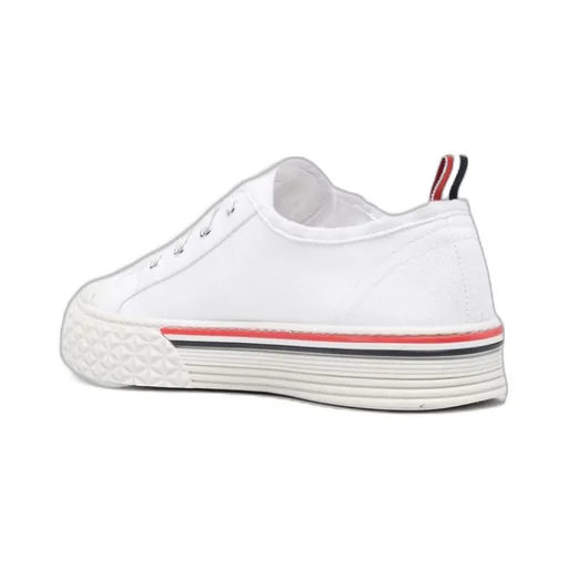 Stripe Trimmed Low-Top Sneakers