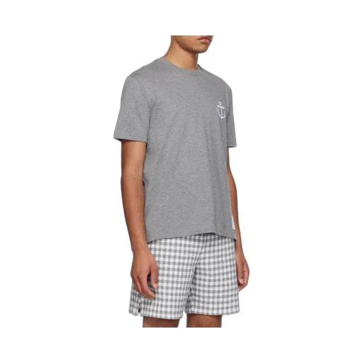 Anchor Embroidered Crewneck T-Shirt