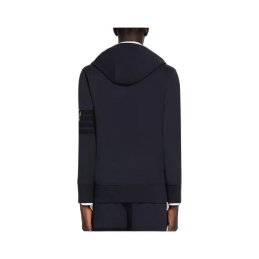 Anchor Embroidered Zip-Up Jacket