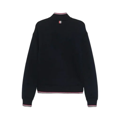 Rwb-Striped Zipped Sweatshirt