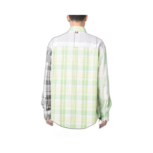 Plaid Long-Sleeved Shirt