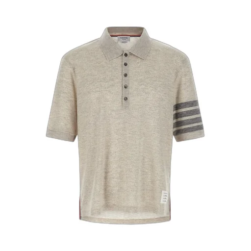 4-Bar Wool Polo Shirt