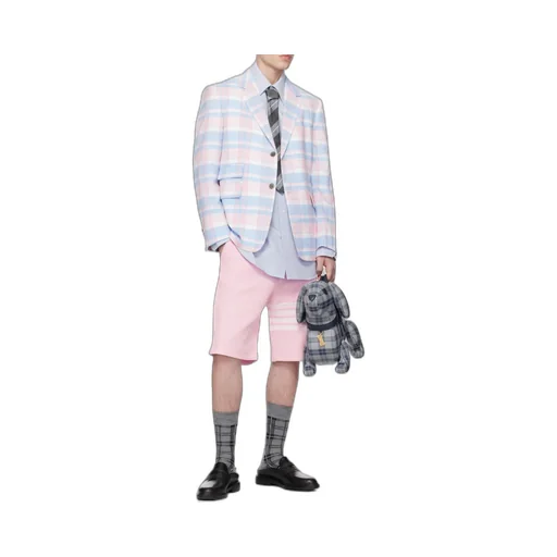 Striped Collared Button-Up Shirt