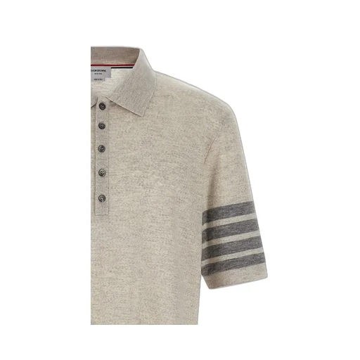 4-Bar Wool Polo Shirt