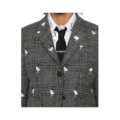 Prince Of Wales Hunting Tweed Blazer