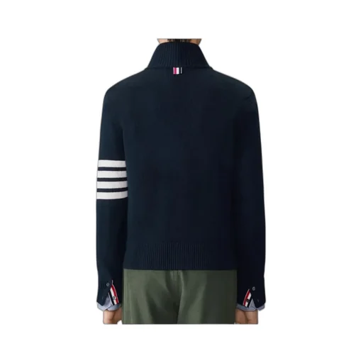 Half-Zipped Funnel Neck Jumper