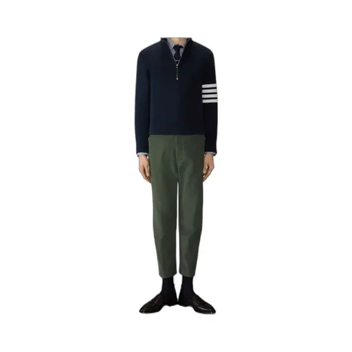 Half-Zipped Funnel Neck Jumper