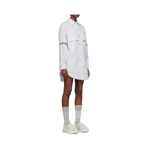 Rwb Stripe Longline Shirt