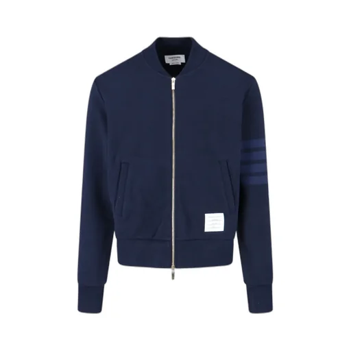 Four-Stripe Bomber Jacket