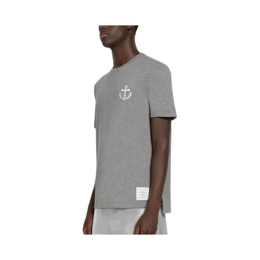 Anchor Embroidered Crewneck T-Shirt