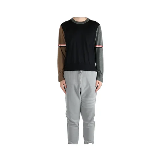 Panelled Wool Sweater