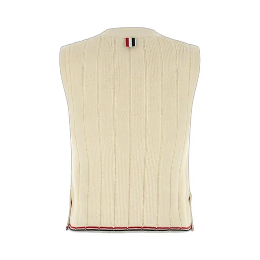 Ribbed V-Neck Vest