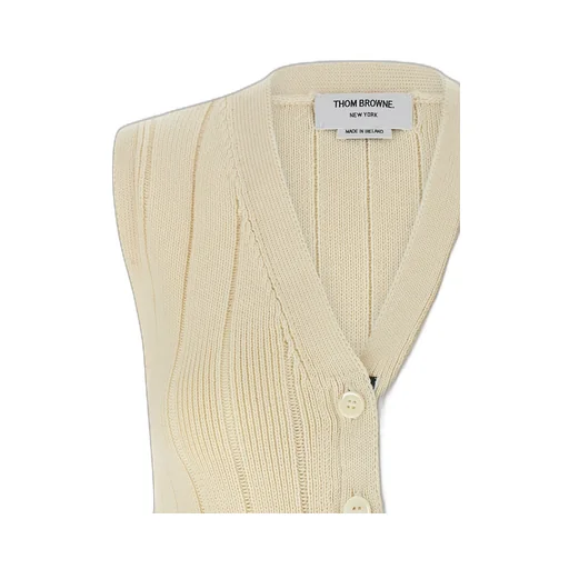 Ribbed V-Neck Vest