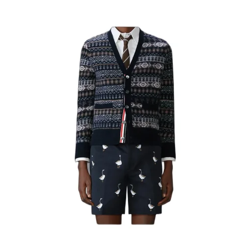 Fair Isle Wool Cardigan