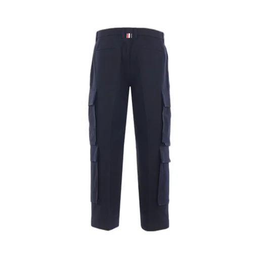 Multi-Pocket Cotton Trousers